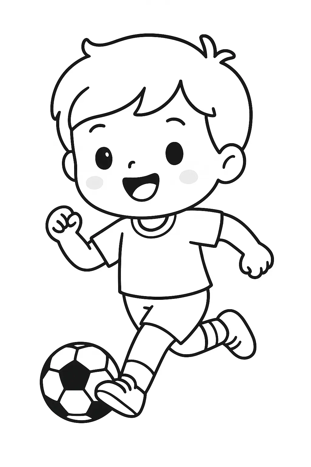 Soccer Coloring Pages – 035