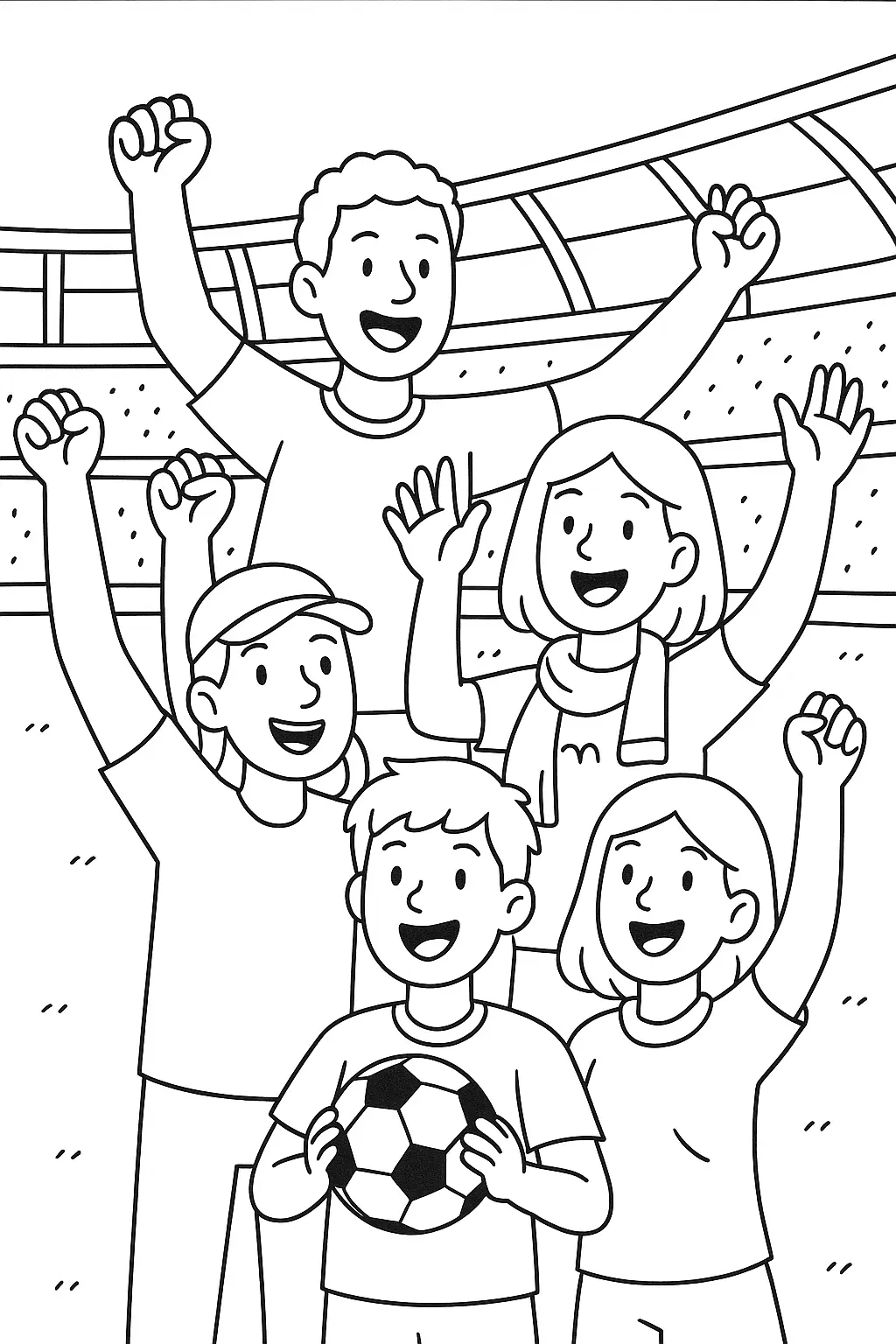 Soccer Coloring Pages – 036