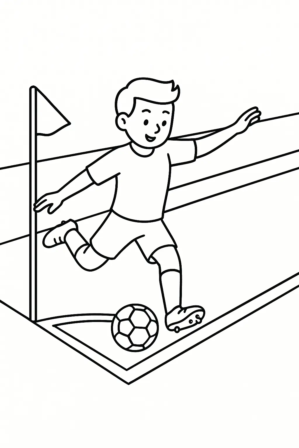 Soccer Coloring Pages – 038