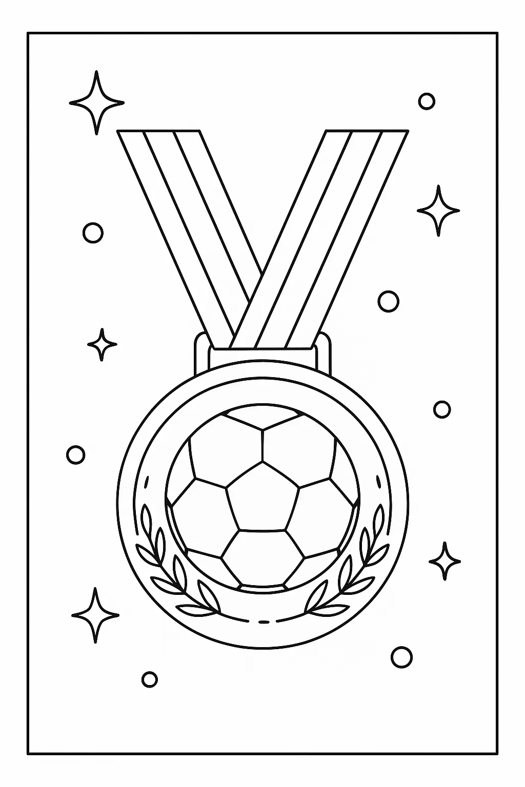 Soccer Coloring Pages – 044
