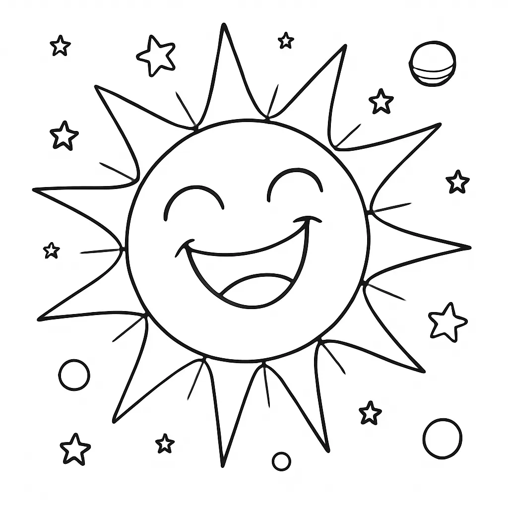Solar System Coloring Pages – 020