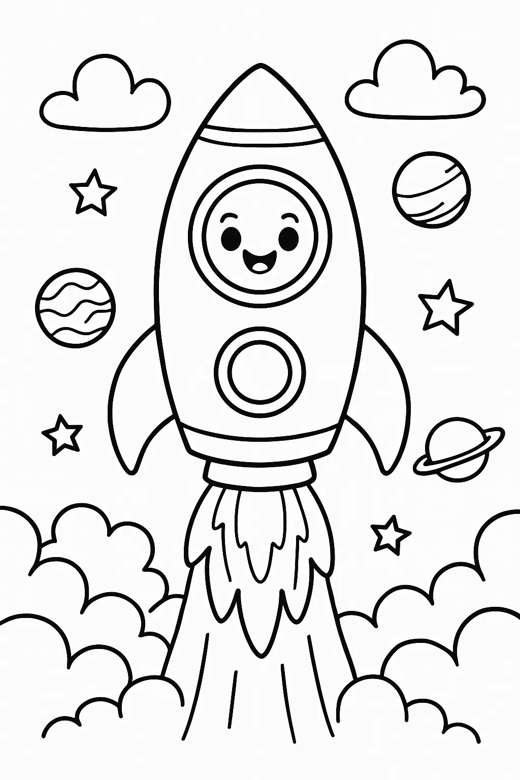 Solar System Coloring Pages – 032