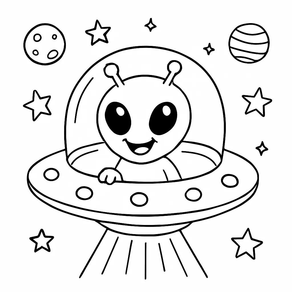 Solar System Coloring Pages – 034