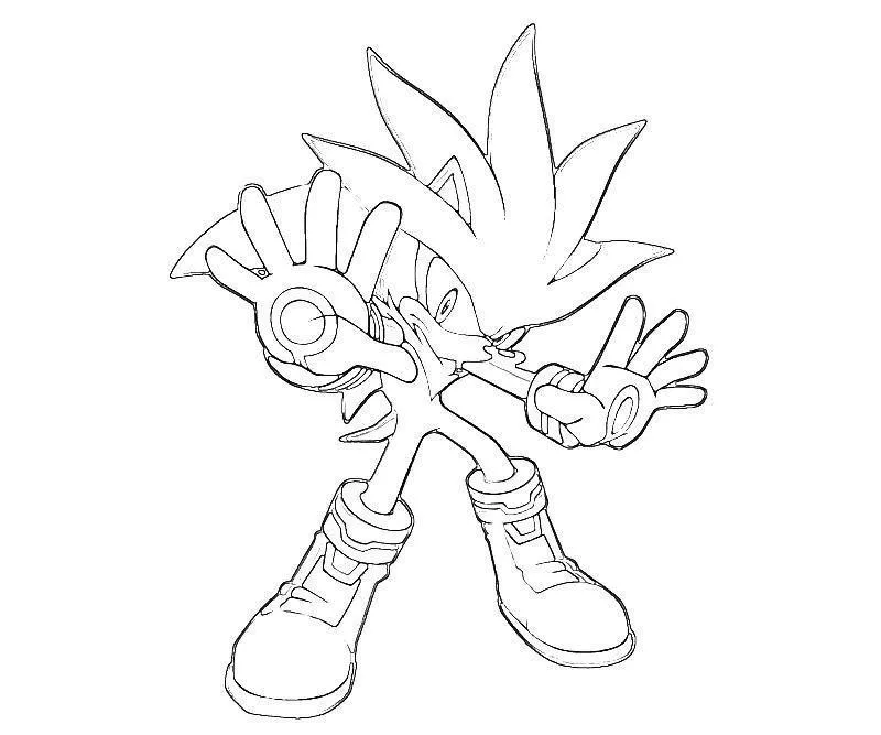 Sonic Coloring Pages – 014