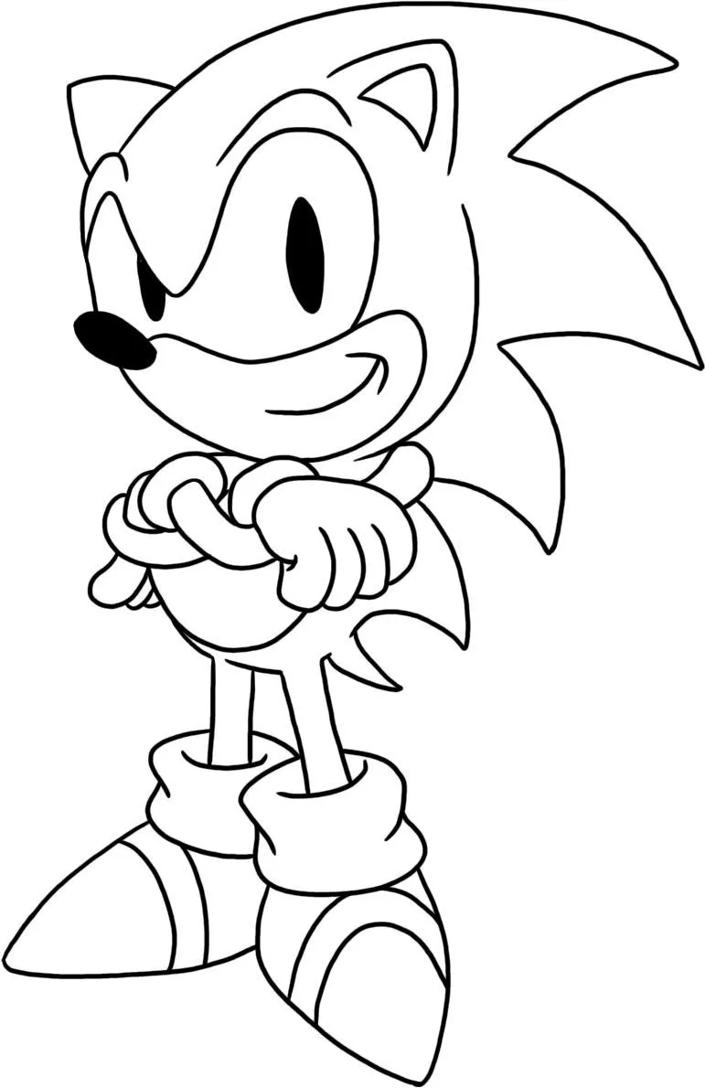 Sonic Coloring Pages – 028