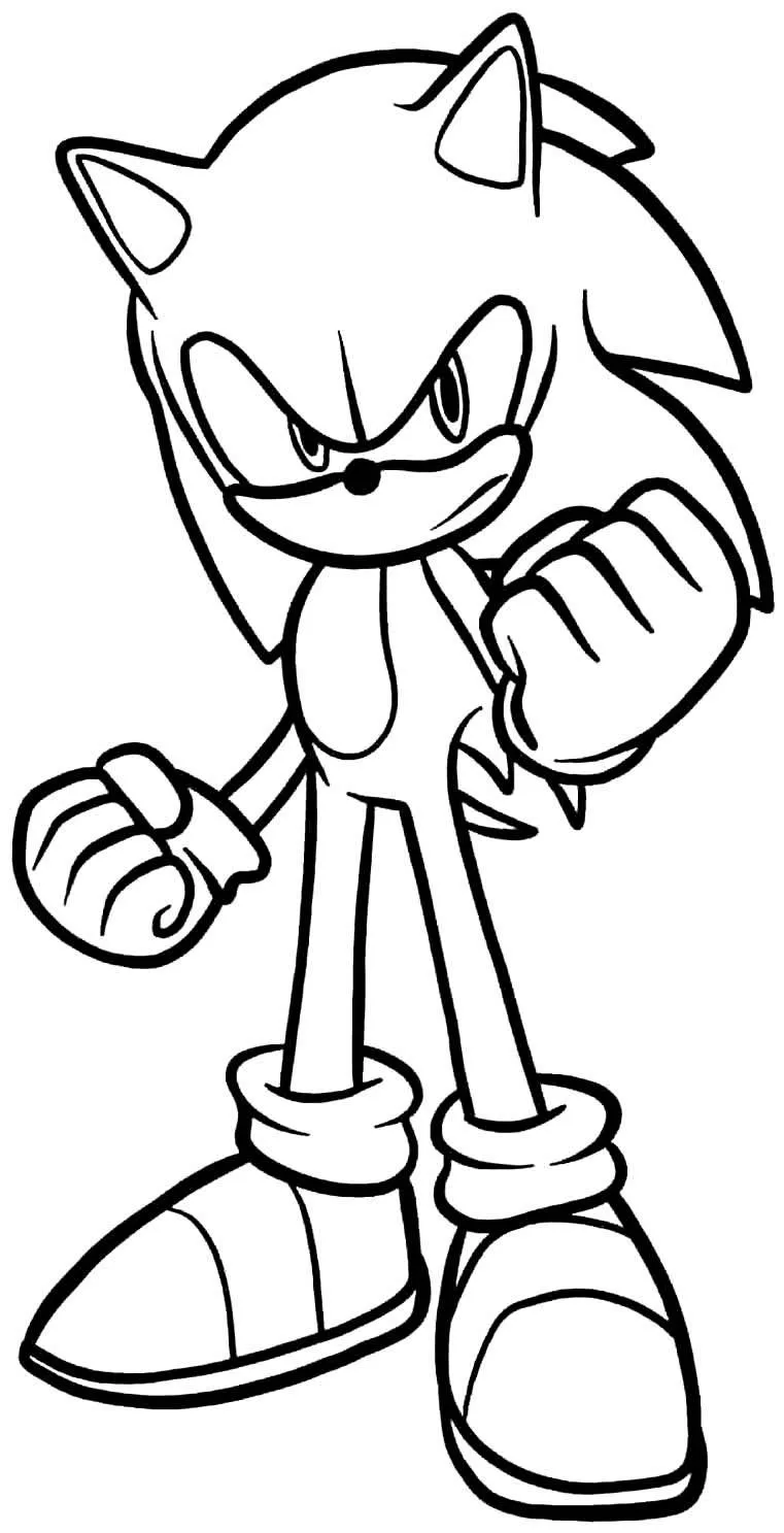 Sonic Coloring Pages – 031