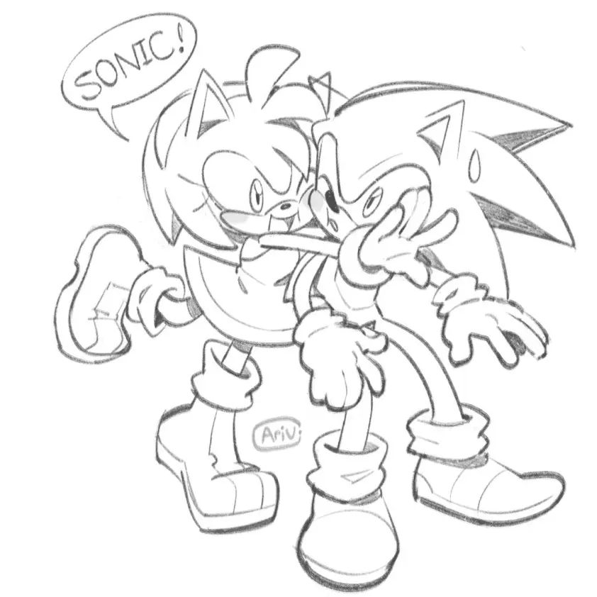 Sonic Coloring Pages – 039