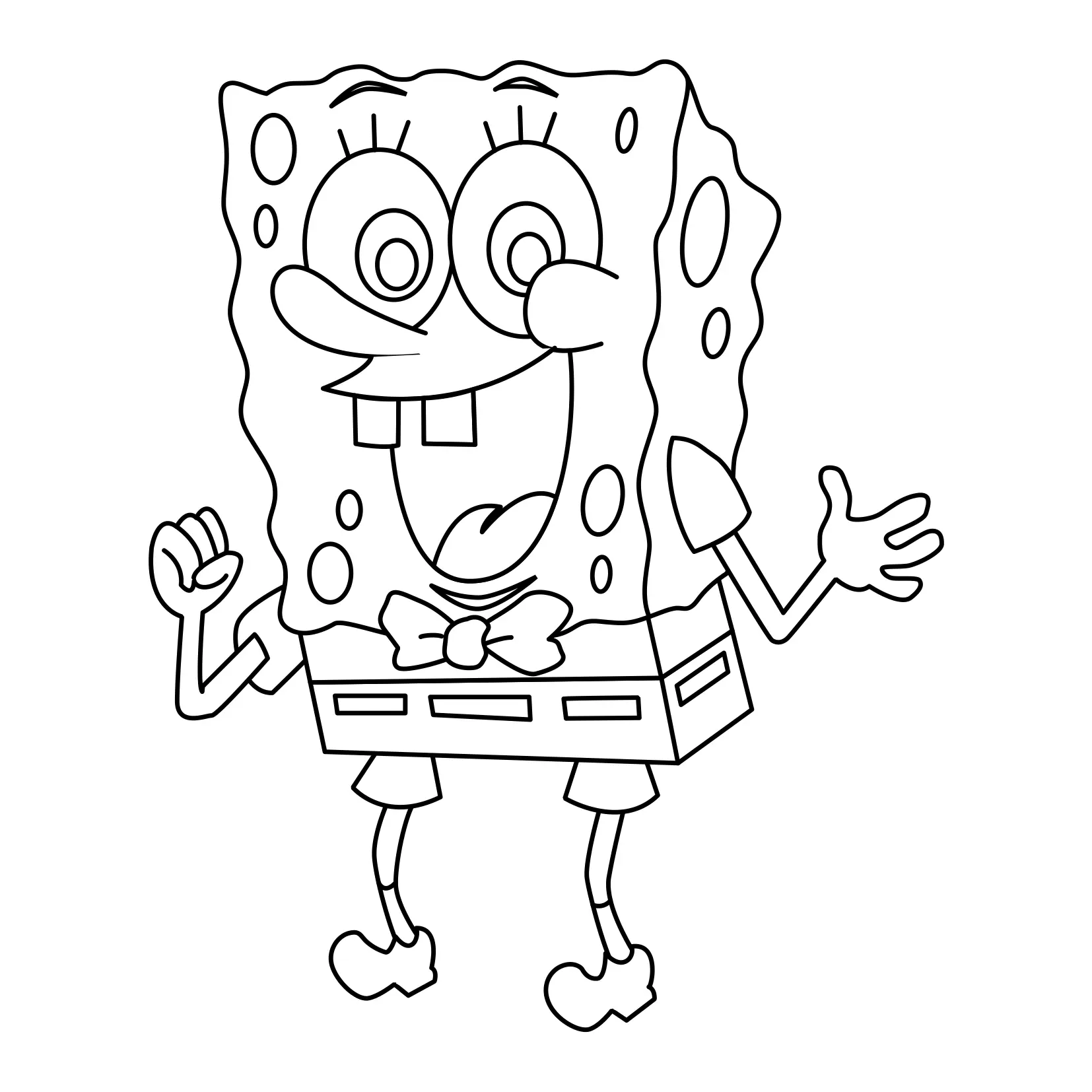Spongebob Coloring Pages – 004