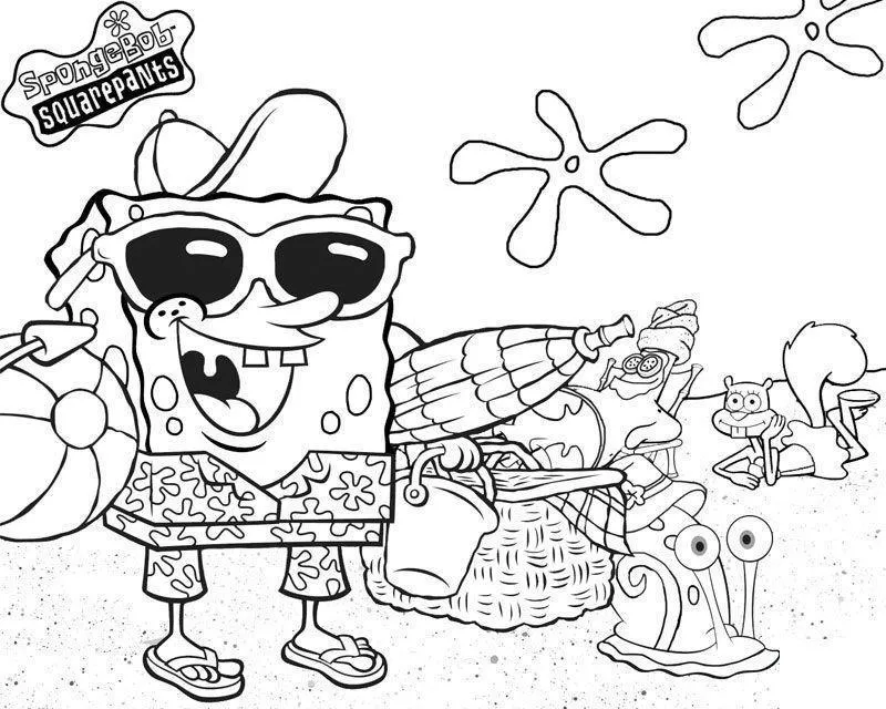 Spongebob Coloring Pages – 034