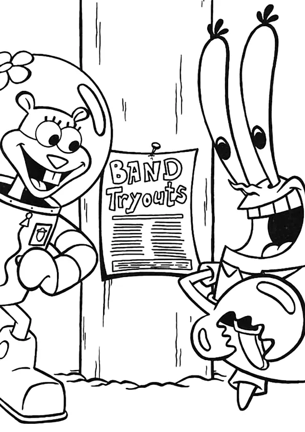 Spongebob Coloring Pages – 048