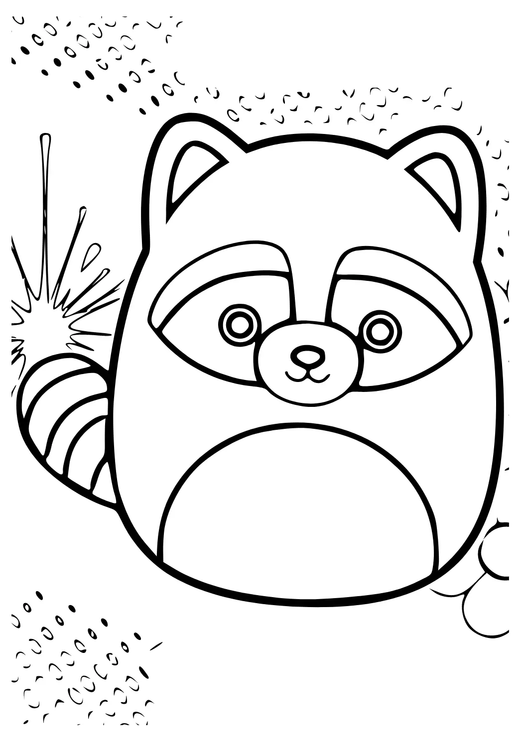 Squishmallow Coloring Pages – 009