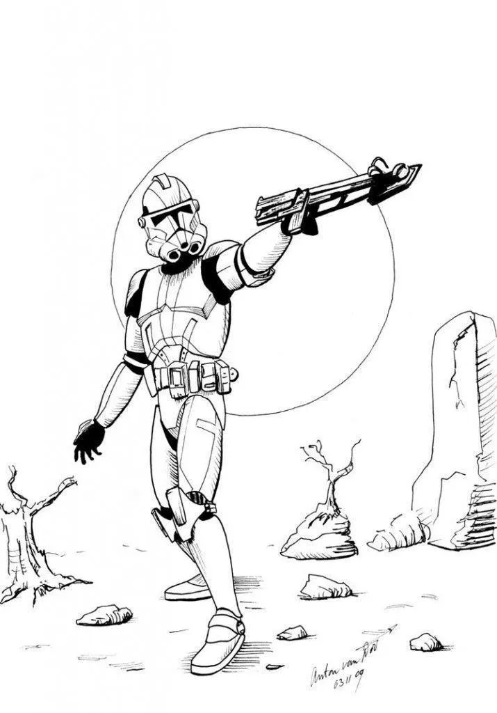 Star Wars Coloring Pages – 002