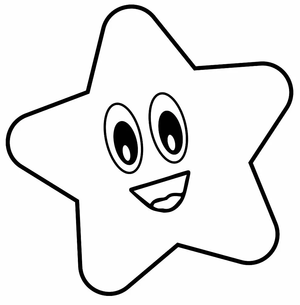 Stars Coloring Pages – 013