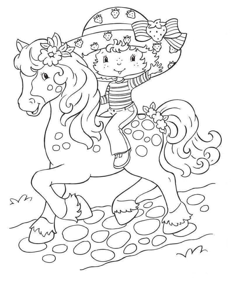Strawberry Shortcake Coloring Pages – 008