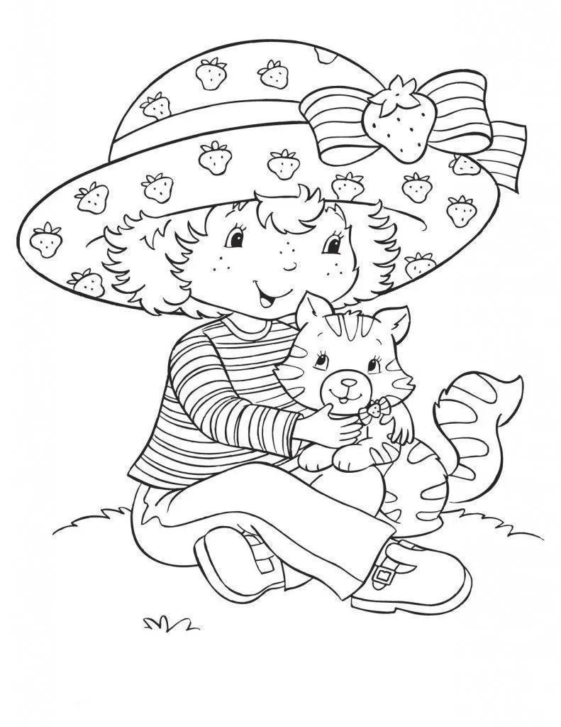Strawberry Shortcake Coloring Pages – 010