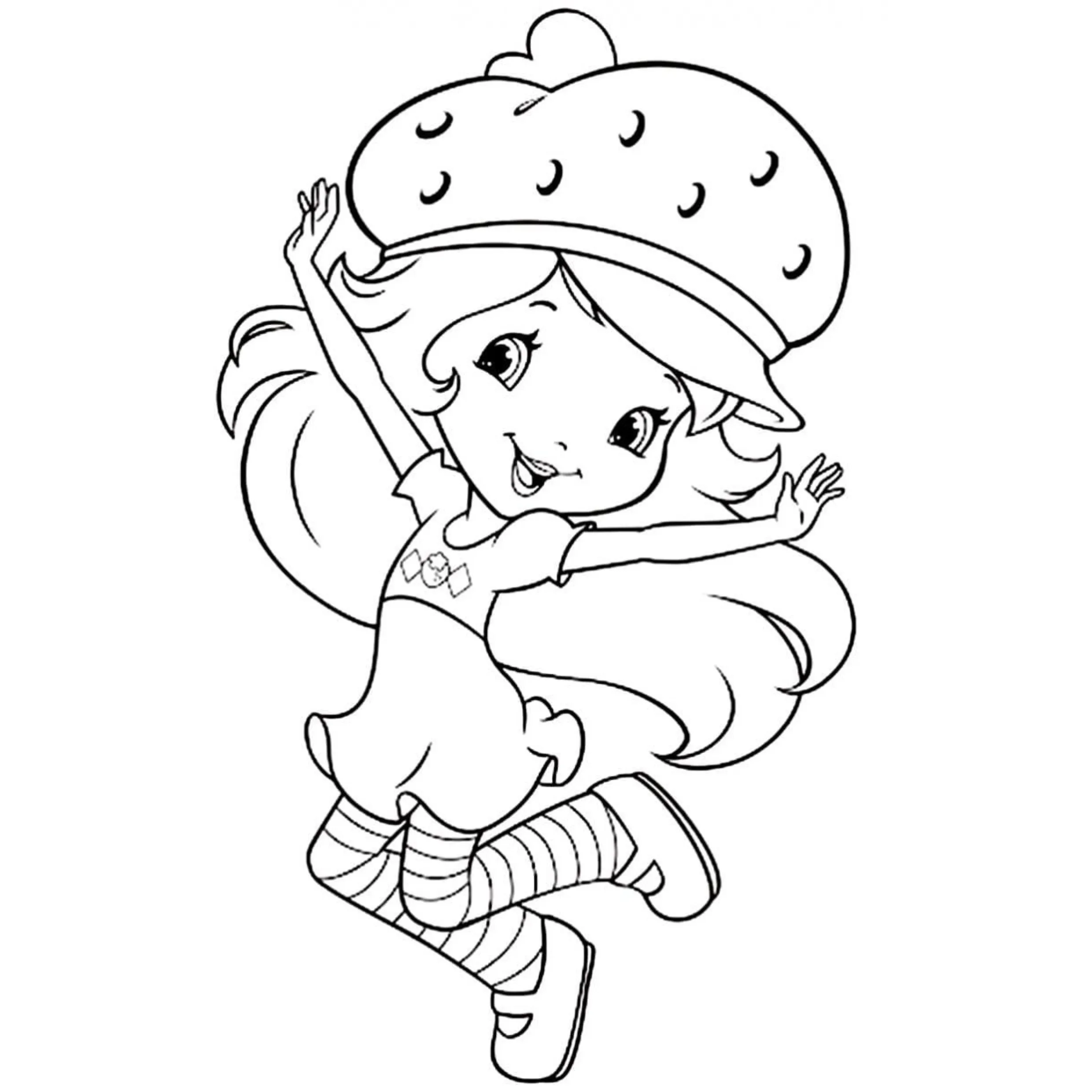Strawberry Shortcake Coloring Pages – 025