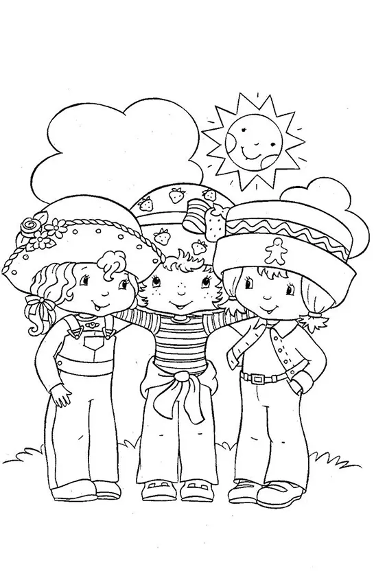 Strawberry Shortcake Coloring Pages – 032