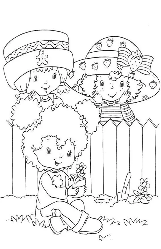 Strawberry Shortcake Coloring Pages – 033