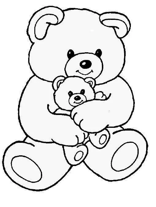 Teddy Bears Coloring Pages – 002