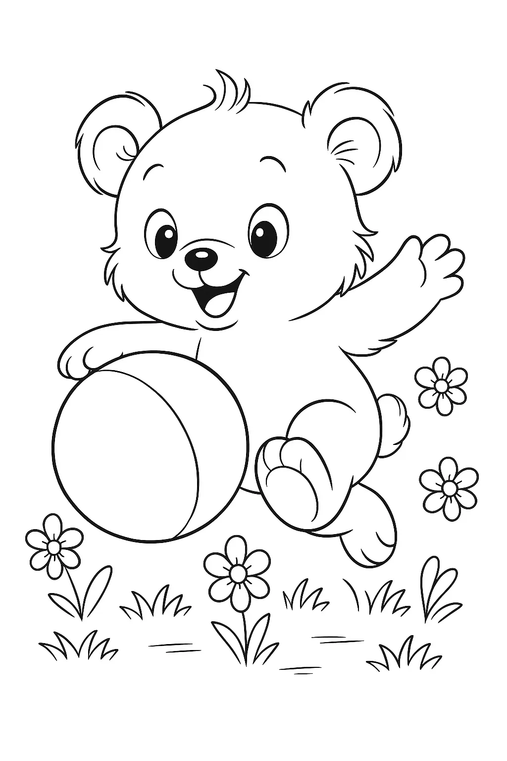 Teddy Bears Coloring Pages – 023