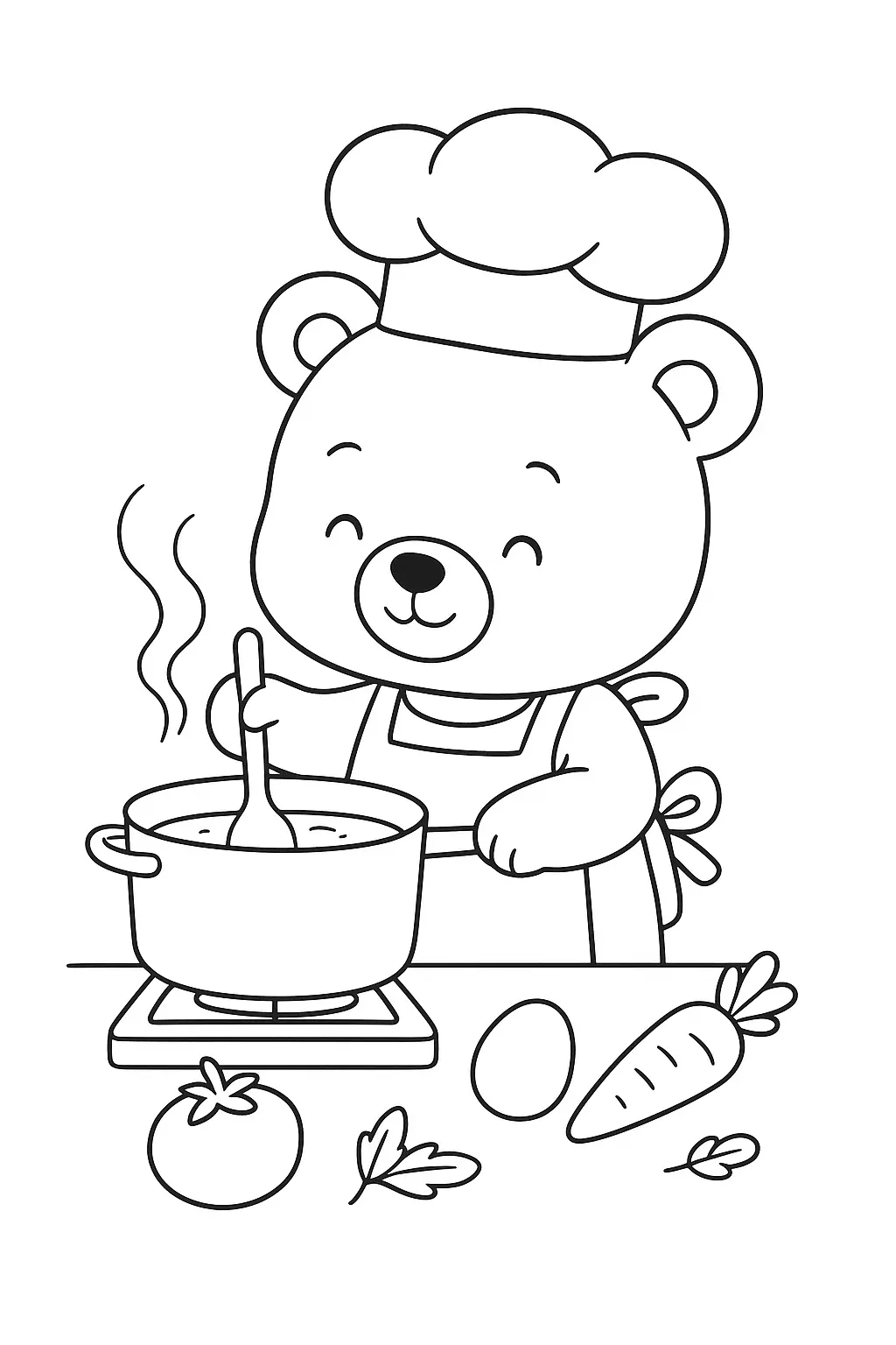 Teddy Bears Coloring Pages – 025