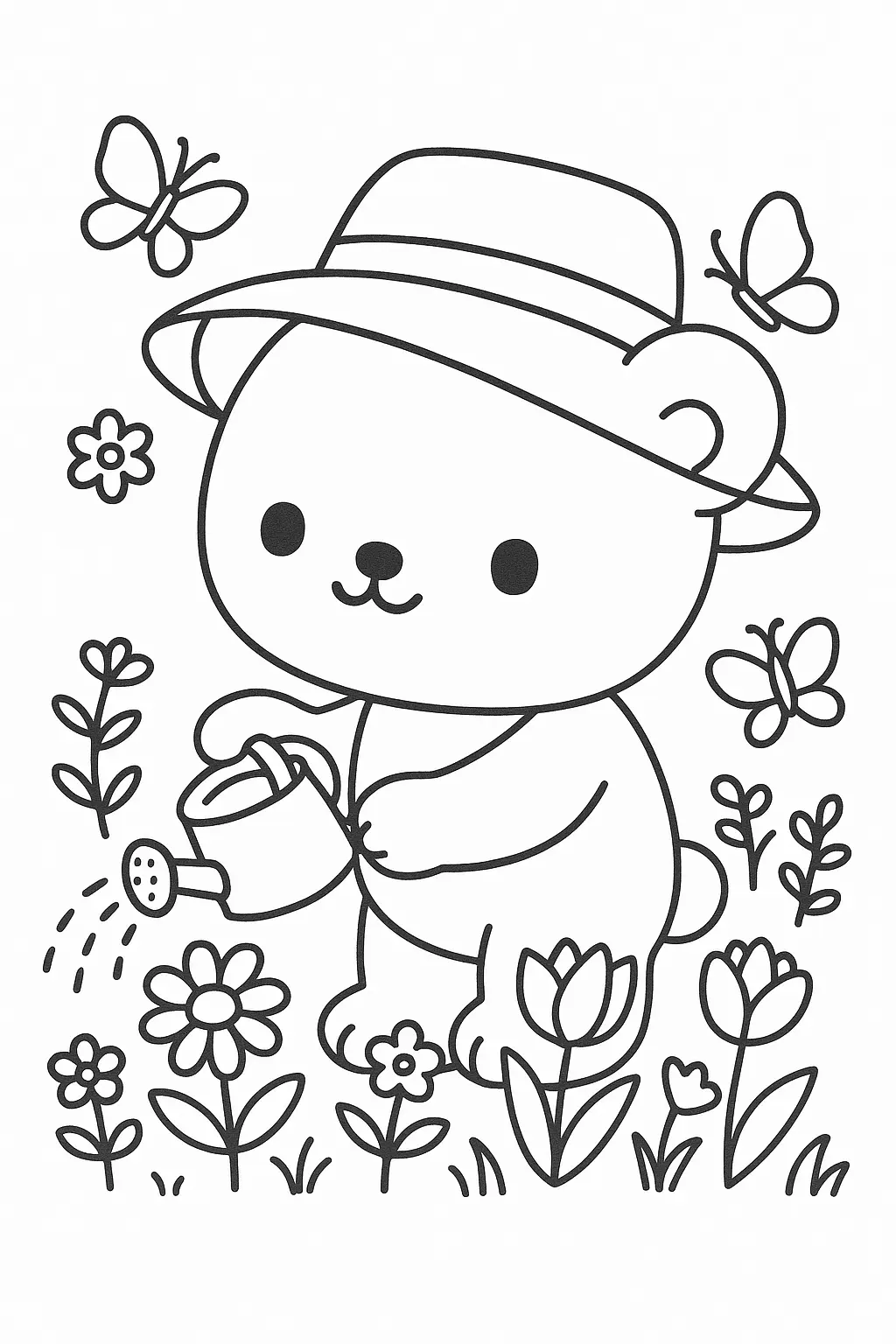Teddy Bears Coloring Pages – 026