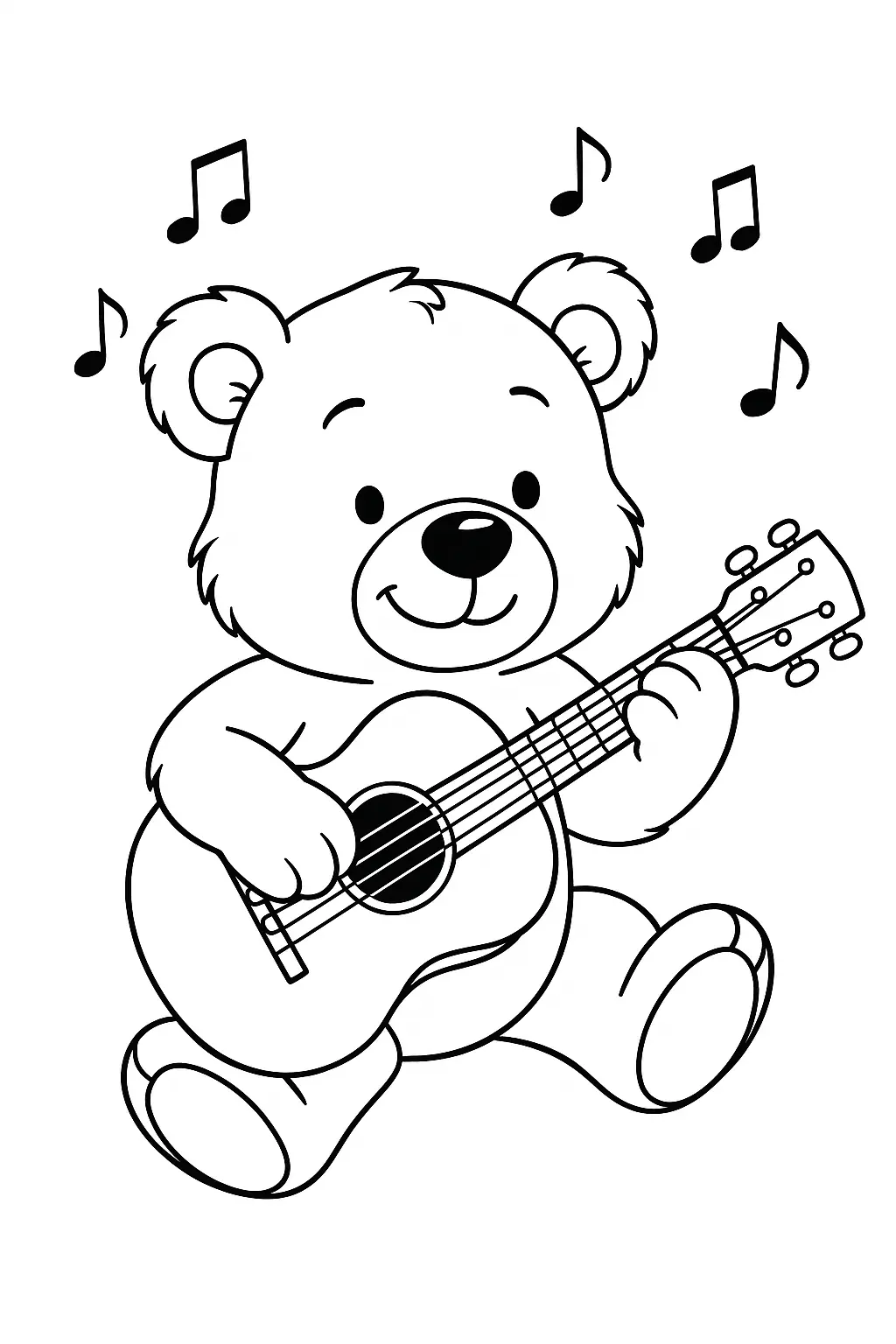 Teddy Bears Coloring Pages – 028