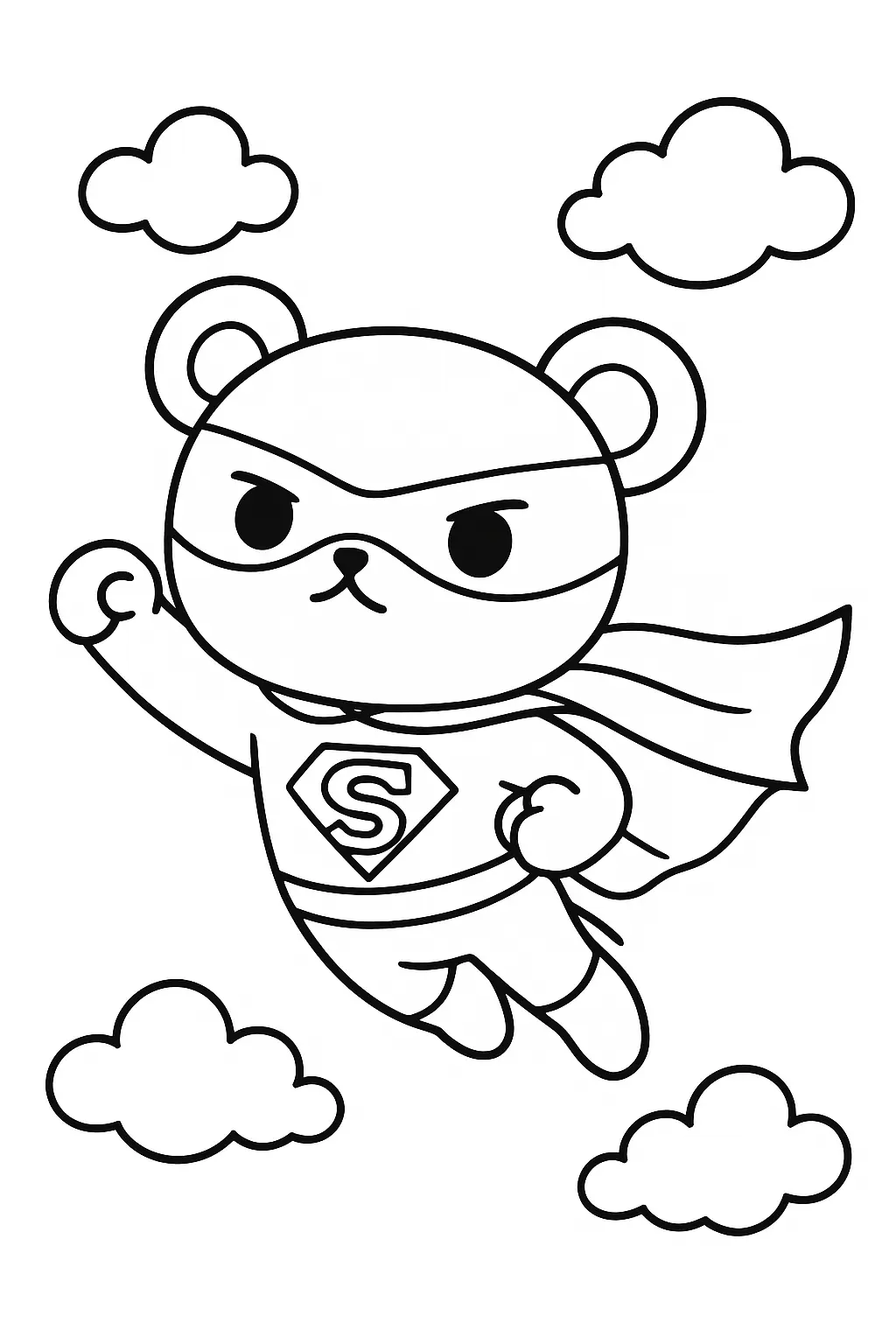 Teddy Bears Coloring Pages – 033