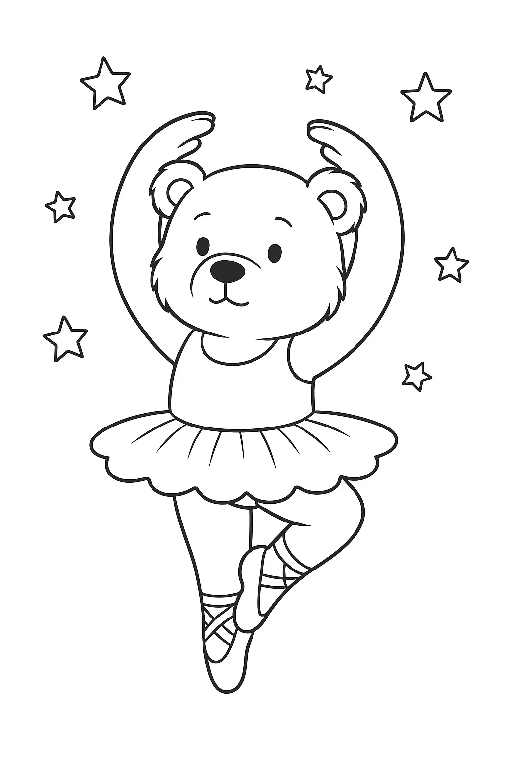 Teddy Bears Coloring Pages – 035