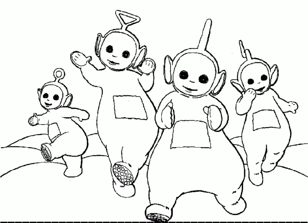 Teletubbies Coloring Pages – 003