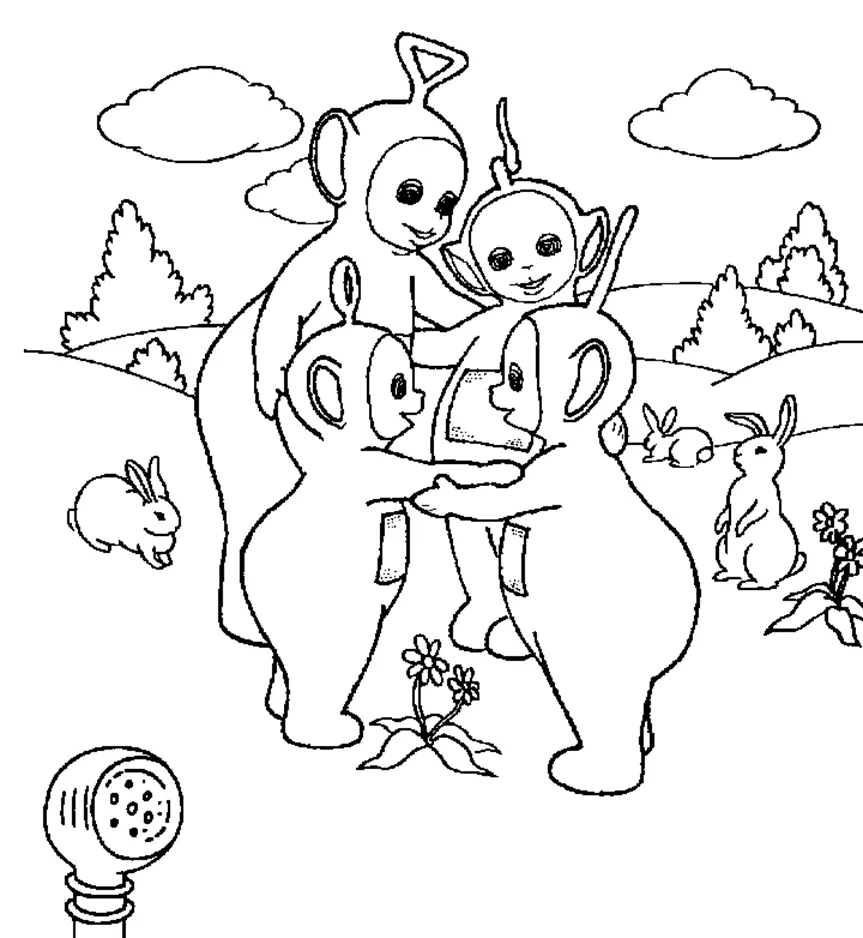 Teletubbies Coloring Pages – 005