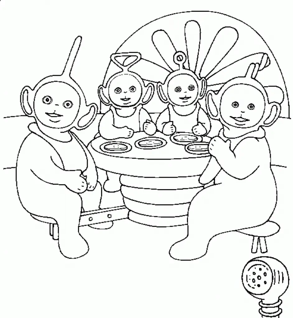 Teletubbies Coloring Pages – 015