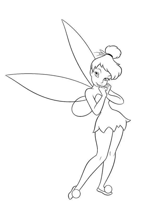 Tinkerbell Coloring Pages – 013