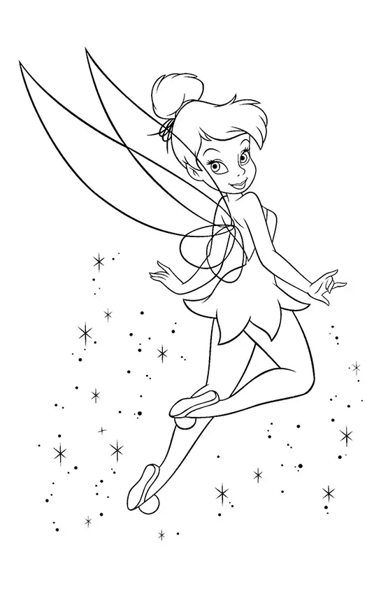 Tinkerbell Coloring Pages – 016