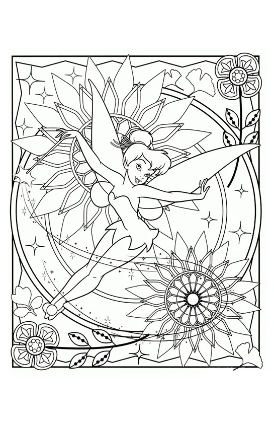 Tinkerbell Coloring Pages – 018