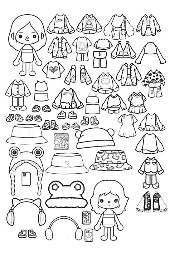 Toca Boca World Coloring Pages – 006