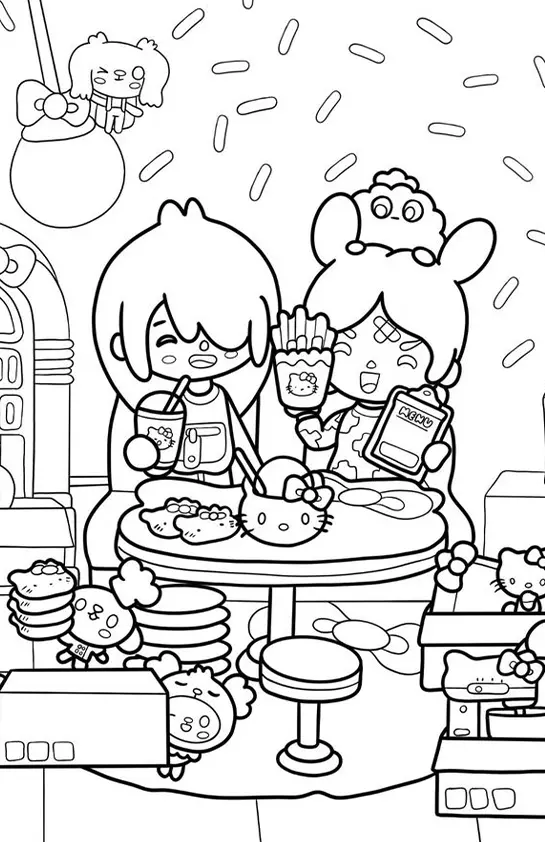 Toca Boca World Coloring Pages – 008