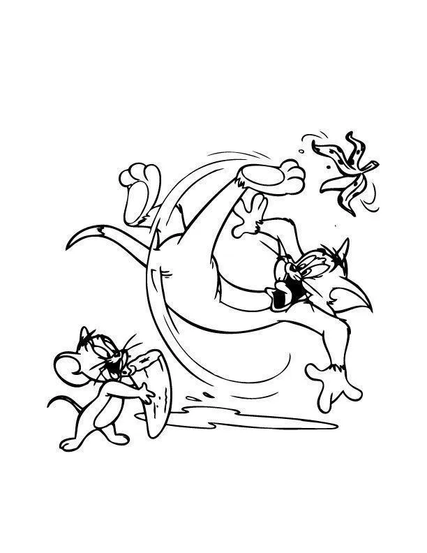 Tom And Jerry Coloring Pages – 007