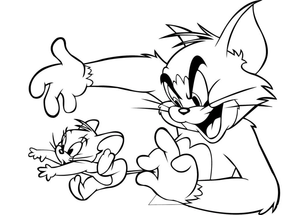 Tom And Jerry Coloring Pages – 027