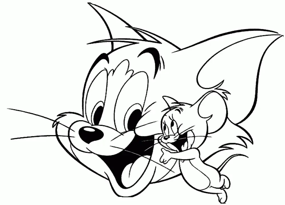 Tom And Jerry Coloring Pages – 029