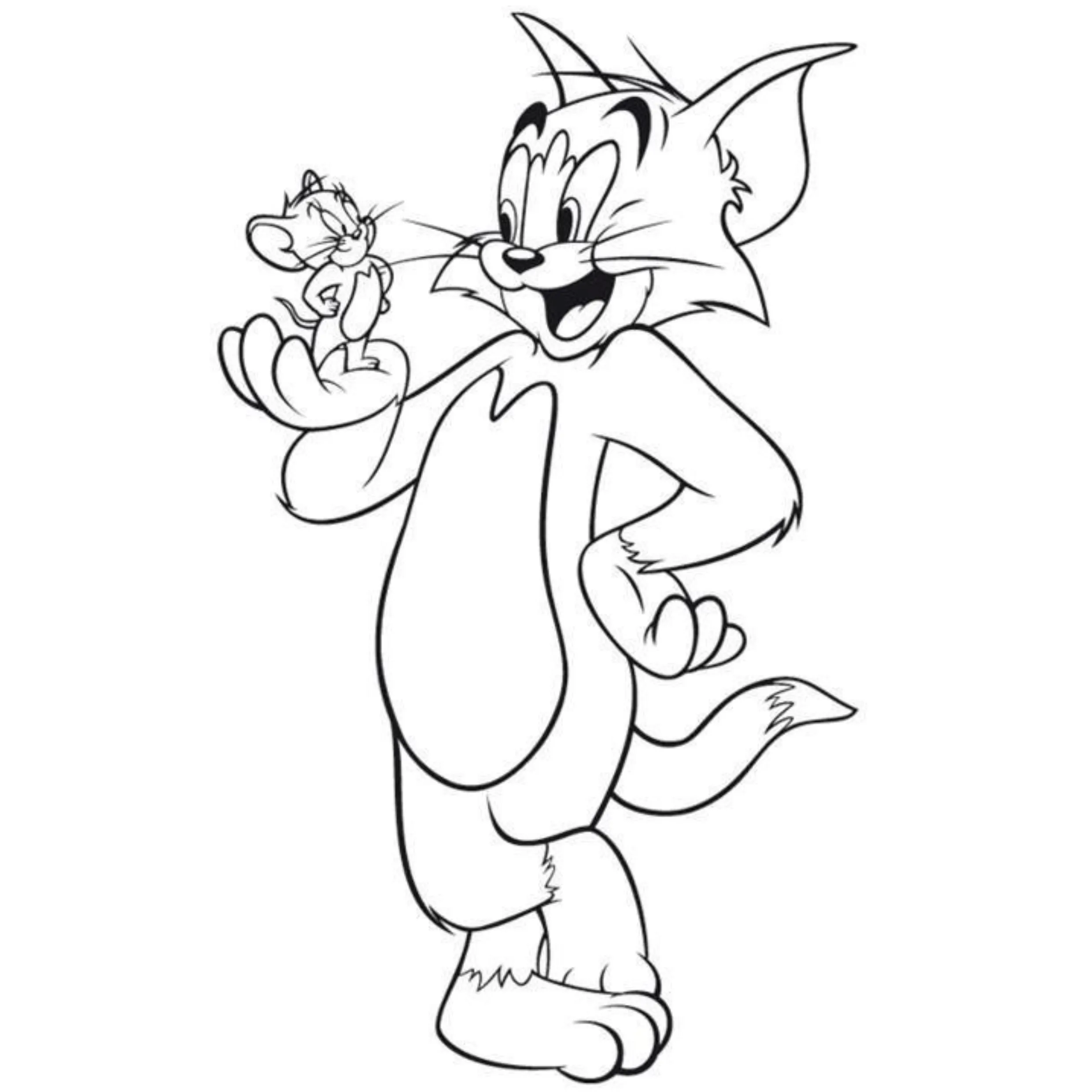 Tom And Jerry Coloring Pages – 035