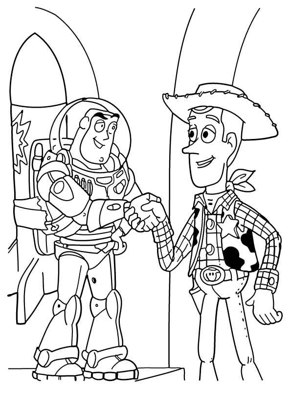 Toy Story Coloring Pages – 002