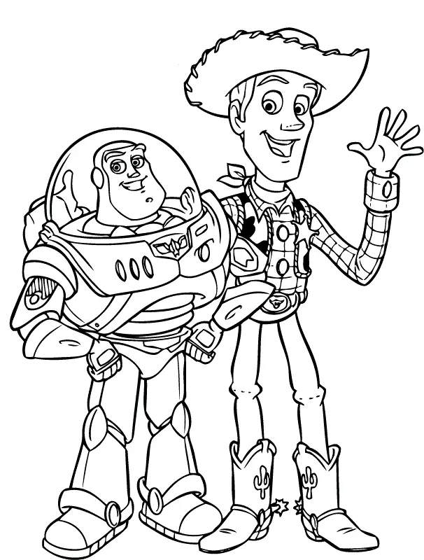 Toy Story Coloring Pages – 007