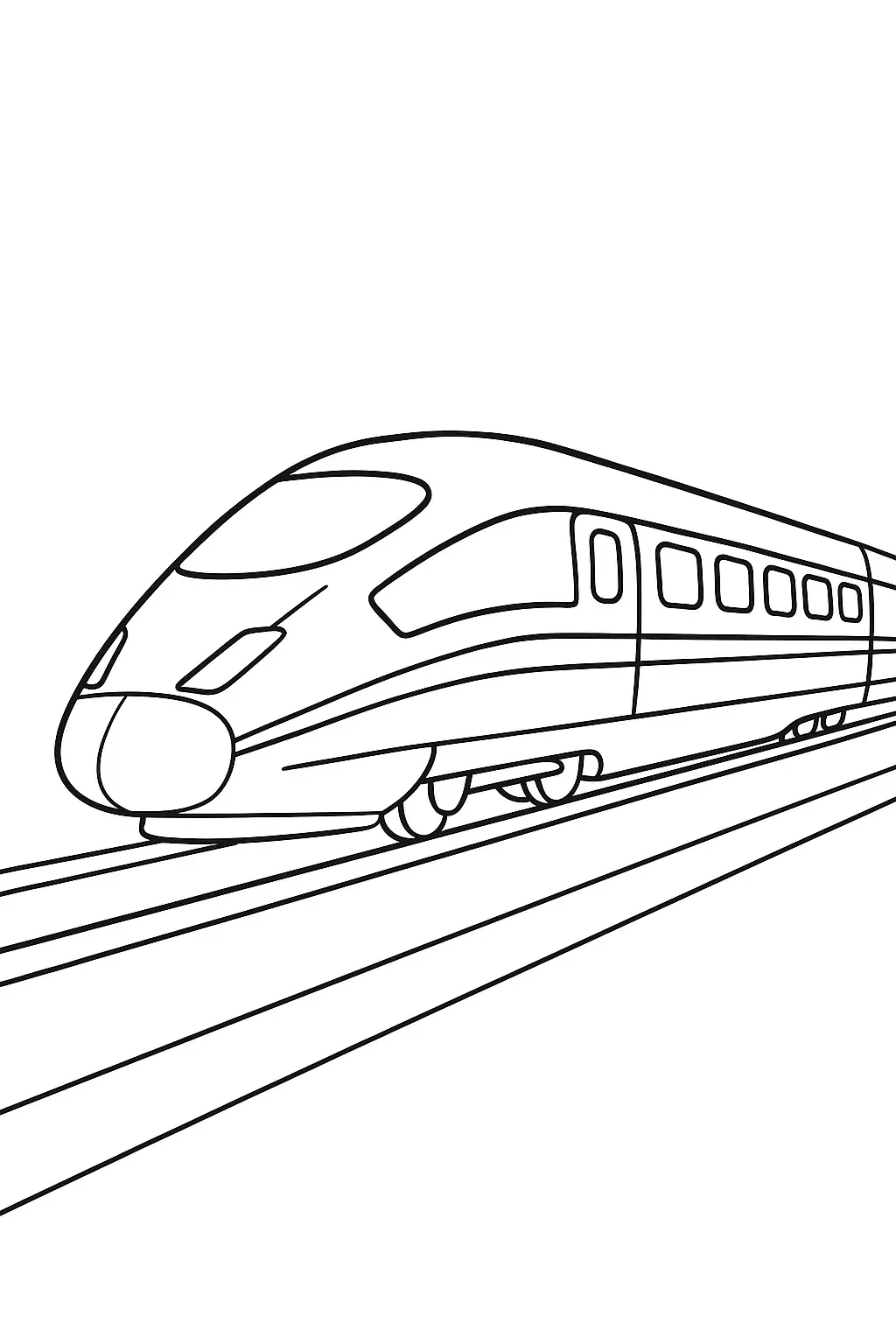 Train Coloring Pages – 027