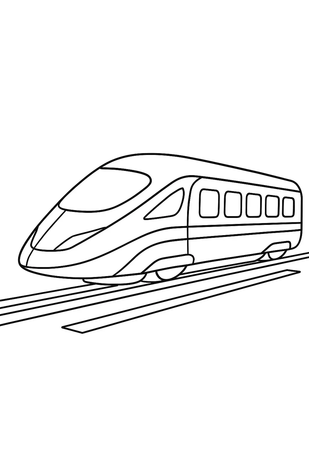 Train Coloring Pages – 028