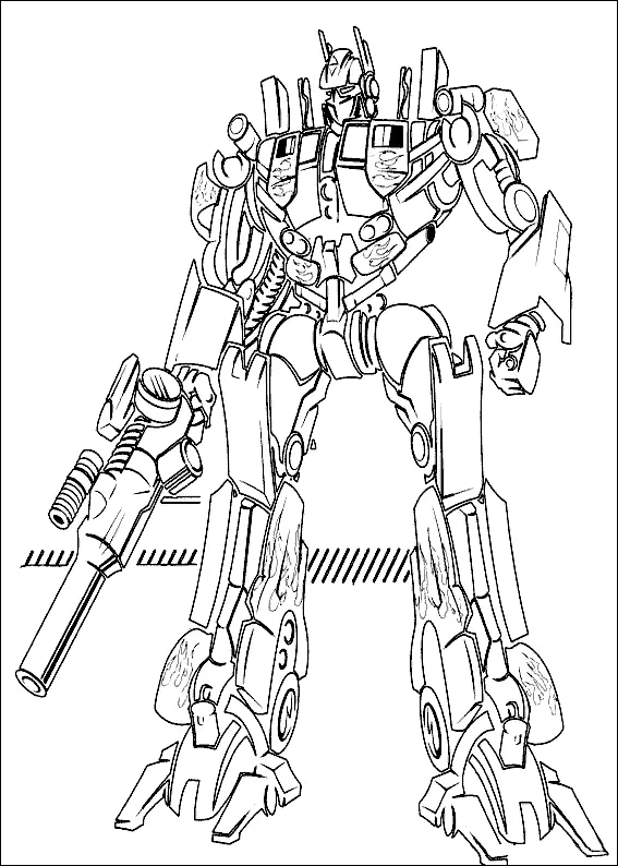 Transformers Coloring Pages – 002