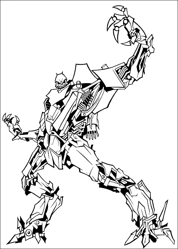 Transformers Coloring Pages – 003