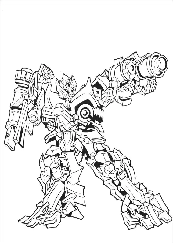 Transformers Coloring Pages – 004
