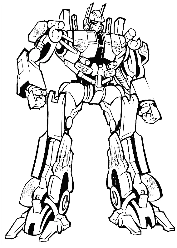 Transformers Coloring Pages – 007
