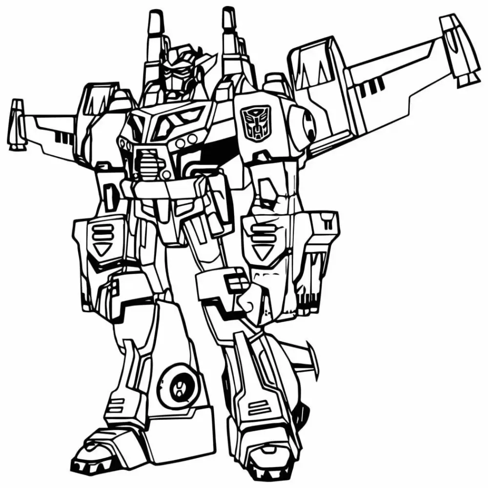 Transformers Coloring Pages – 010
